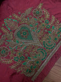 Readymade Aari Work BlouseRed - E122