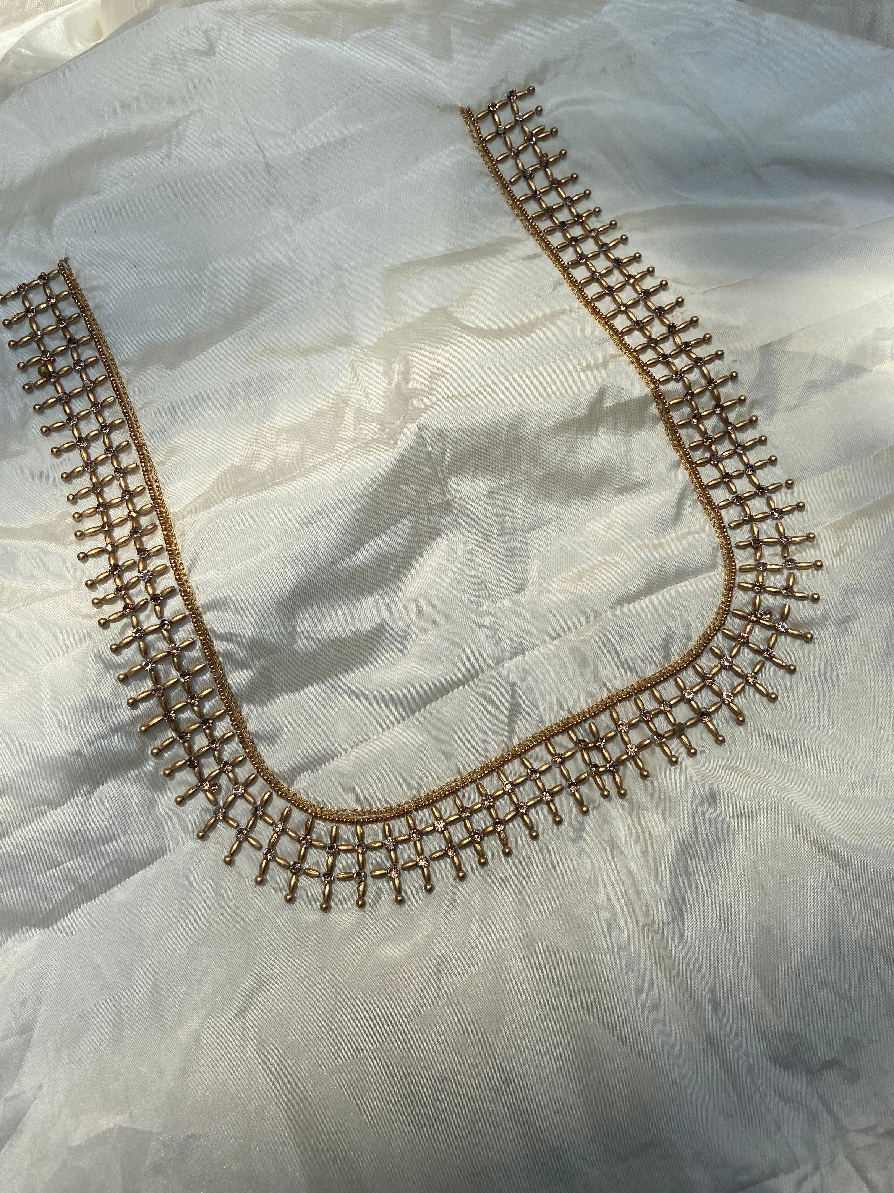 Readymade Aari Work Blouse White  - E107